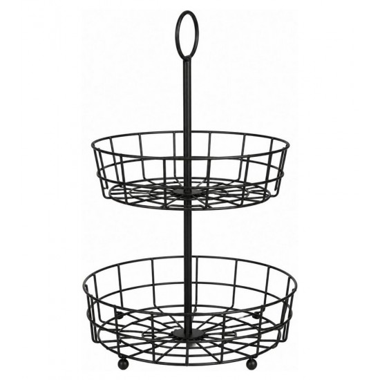Fruteira 2 Andar Aramado 38cm hauskraft